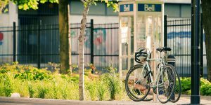 Two cycles on the stand